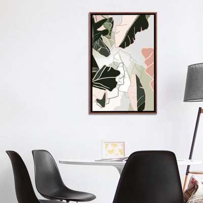 «Leaves Bananenpalmen» par Ana Rut Bré - impression d'art graphique