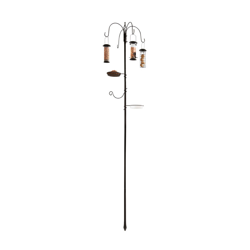 Metal Freestanding Feeding Station