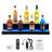 LED Lighted Liquor Bottle Display Bar Shelf RF & App Control 2-Step-675870509