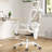 Mesh Office Chair With Footrest & Headrest-2108736604