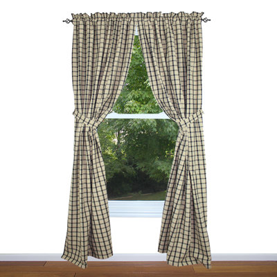 Panneaux de rideaux Gracie Oaks Langford