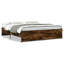 Vidaxl Bed Frame Engineered Wood And Metal-1021502809-1021502804
