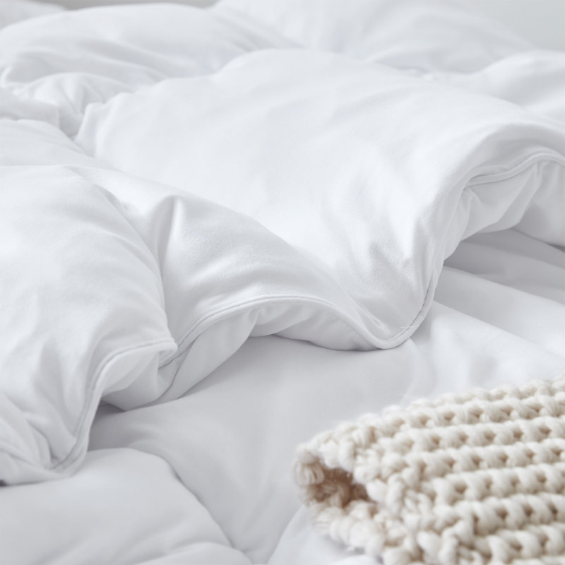 Coma Inducer Baffle Box Stitch Comforter Set, King Comforter + 2 King Shams