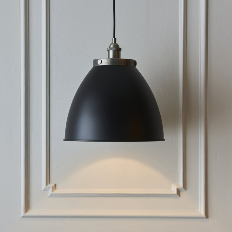Ziemer 1 - Light Matt Black Pendant, 25" H x 33.50" W x 33.50" D