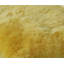 Tapis jaune en peau de mouton Haghni
