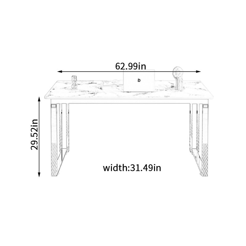 Jacquoline, H 29,52 po x l 62,99 po x P 31,49 po