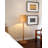 Classic Tapered Shade Full Body Woven Floor Lamp