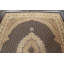 Tapis noir noué à la main de conception unique 8 pi 1 po x 10 pi 3 po Tabriz Mahi