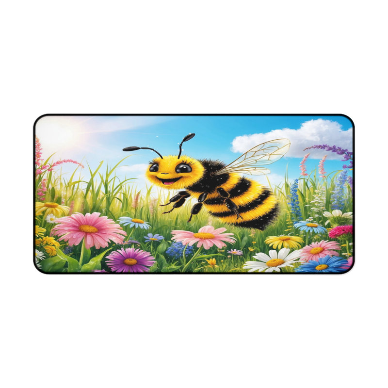 Polyester Desk Pad, 14.4x12.1