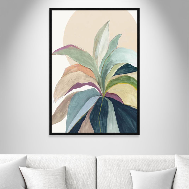 Sherbrooke Sherbrooke Bright Bright Leaves II sur papier par Asia Jensen, reproduction, H 41,5 po x l 29,5 po x P 0,75 po
