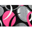 Tapis rose / noir à motif abstrait Mccampbell-40596104