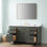 Ensemble de meuble-lavabo simple 60 po Ajhane