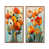 Cadre flottant brun