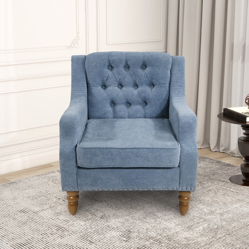 Taufner 25,92 de large, 100 % polyester bleu