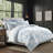 Rustic Cabin Cornflower Blue Cotton Duvet Cover Set 8 Piece-101884014