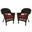 Chaise de patio avec coussins Burrowes-21220049-21220050