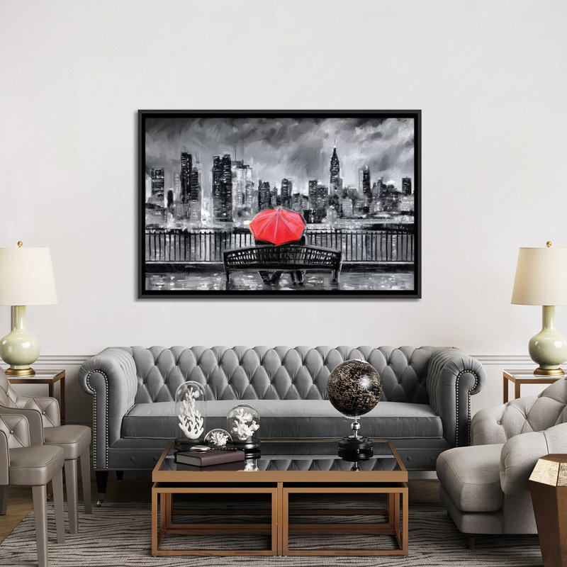 Reproduction de photo « Reinebringen views » par Dr. Nicholas Roemmelt-reproduction de photo, Toile avec cadre noir