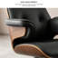 Chaise de bureau moderne en similicuir réglable-132936296