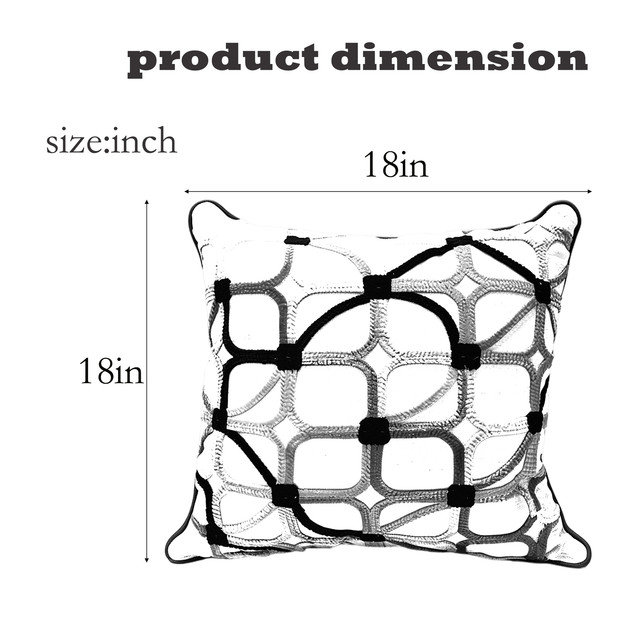 Coussin géométrique