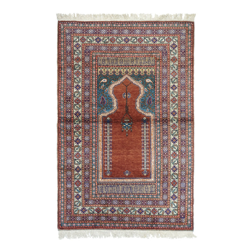 Silk Striped Area Rug