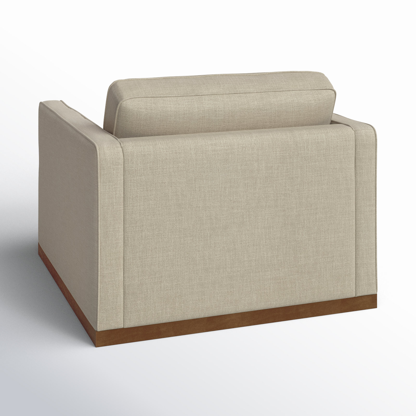 Bobbi Oversized Armchair, Beige