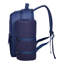 Sac à dos de plage pour 4 personnes avec compartiment glacière bleu marine-175463328
