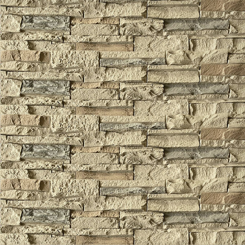 1.37 In. X 4 Ft. X 1 Ft. Faux Stone Earth-Tone Stackedstone Polyurethane Decorative Wall Panelling (1-Pack)