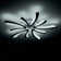 Jackeline Modern Unique V-Shaped 5-Light Ceiling Flush Light