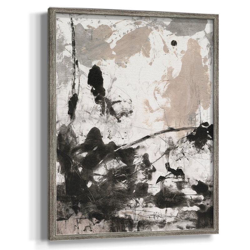 Disarray II Framed Print - Solid Wood, 21" H x 17" W