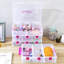 Plastic Stackable  Desk Organiser with Drawers