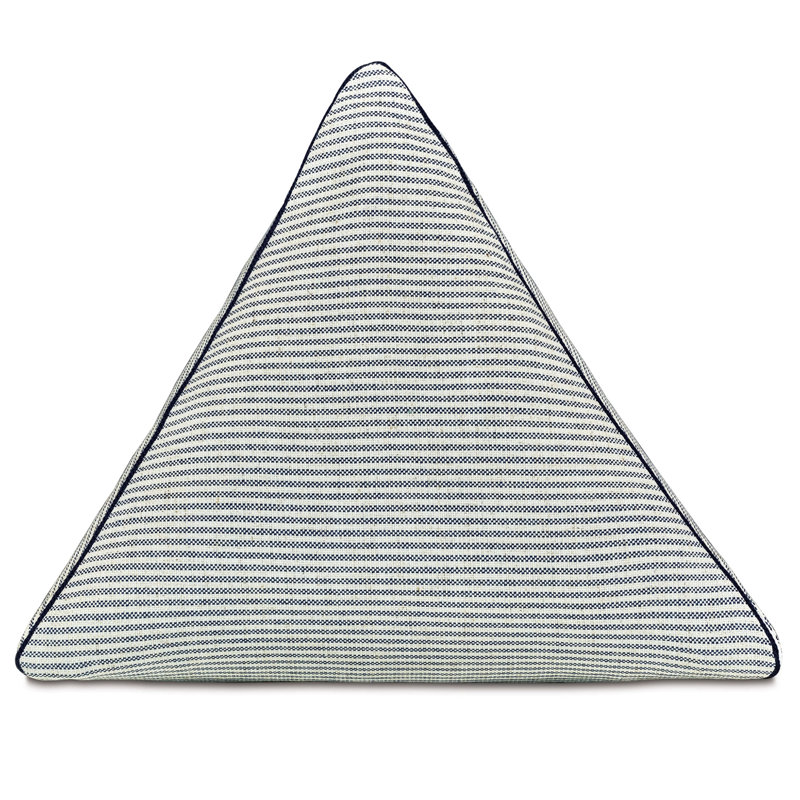 Mira Triangular Pillow Cover & Insert