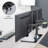 Dual Monitor Desk Stand
