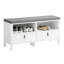 Elef Polyester Blend Upholstered Storage Bench