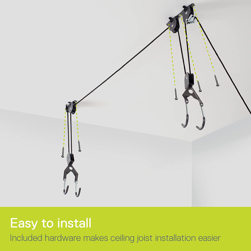 delta Alloy Ceiling Mounted Bike Hoist