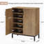Armoire à chaussures peu encombrante pour l'organisation à domicile