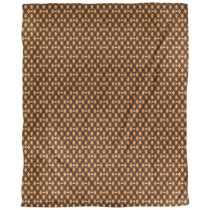 Tissu de crâne d’halloween, L 54 po x l 36 po, Lin huître palazzo