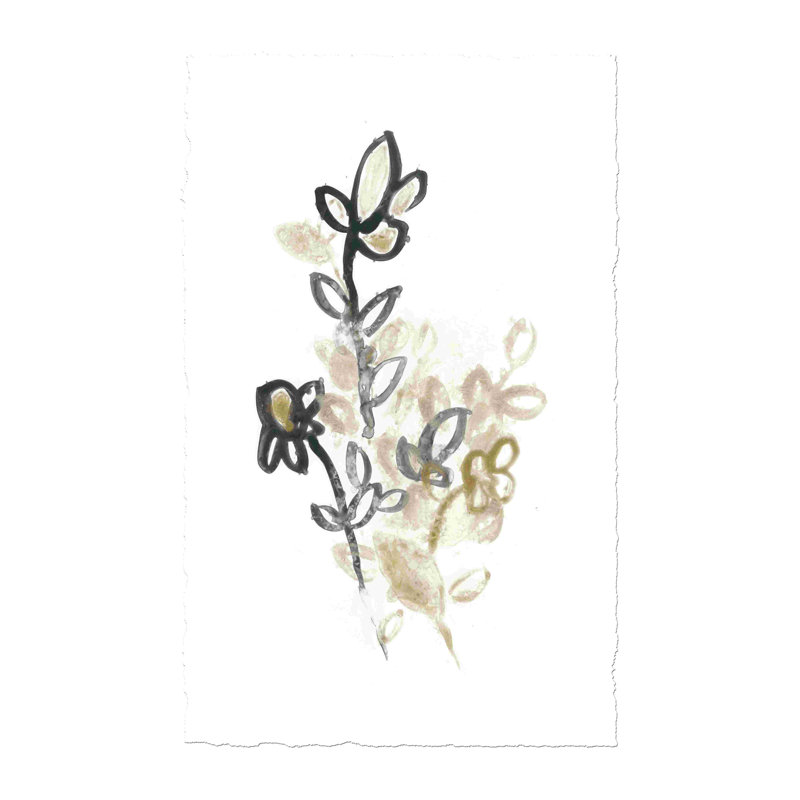 Bouquet de bronze I, H 18 po x l 12 po