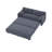 63.8" Queen Pull Out Sofa Bed, 3-in-1 Convertible Sleeper Sofa with Side Storage-684251171