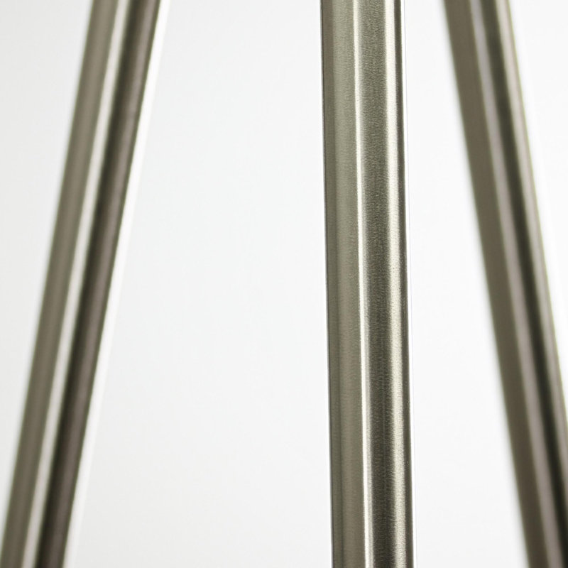 Ebonie 72'' Tripod Floor Lamp, Silver