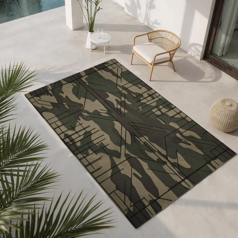 Tapis intérieur et extérieur Vanguard Vision, Rectangulaire 8 pi x 10 pi