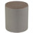 Vancouver Round Storage Ottoman with Wood Top
