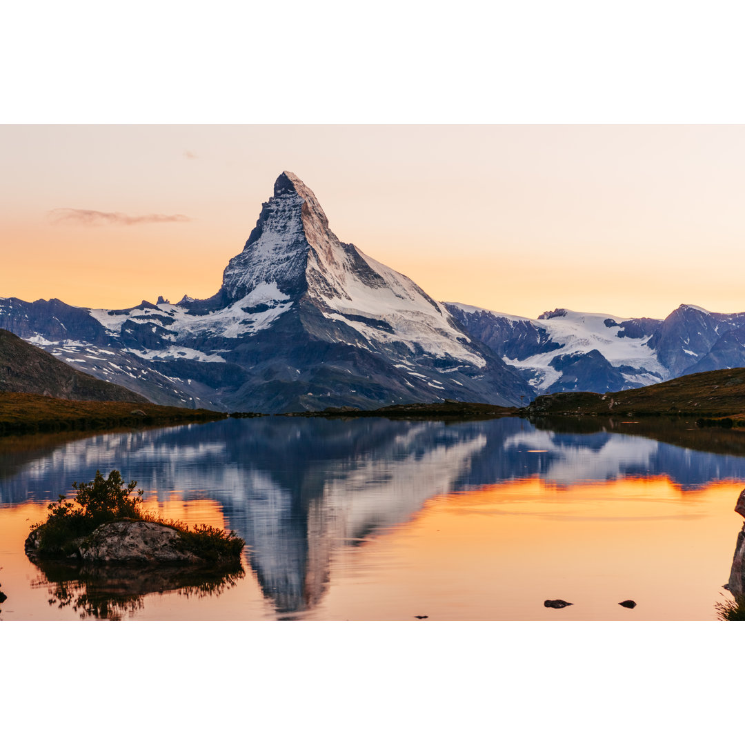 Matterhorn Sonnenuntergang von Lucentius - Druck