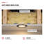 Luminaire encastré mince à DEL Core de 4 po avec boîte de jonction, plafonnier sans boîtier, 5 CCT 2700K-5000K sélectionnable, 810 lm 9 W, IRC 90+, intensité variable, étanche à l'air (norme IC), résistant à l'humidité, finition bronze huilé-122914397