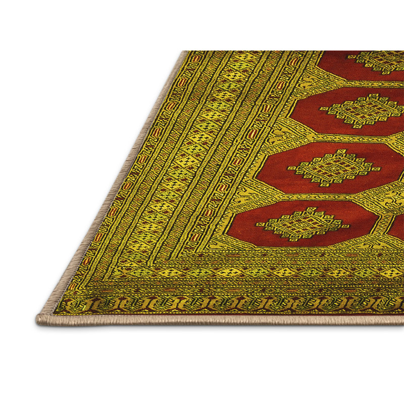 Miffin Performance Oriental Indoor Rug, Rectangle 6' x 9'