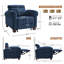 Fauteuil inclinable électrique avec repose-tête Wall Hugger-2108513410
