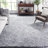 Coltan Shag Hand Tufted Performance Rug-1940841480