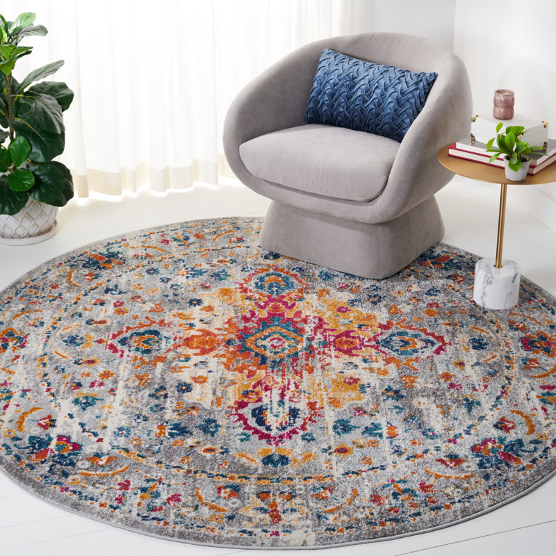 Silas Area Rug, Round 201cm