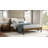 Levi Solid Wood Boucle Upholstered Headboard Bed Frame-117574707