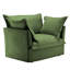 Fauteuil avec 1 coussin à haut dossier, 2 coussins décoratifs et un grand coussin de rembourrage respirant,-1822143128