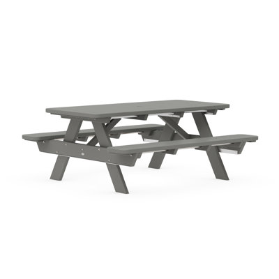 POLYWOOD Park 72" Picnic Table